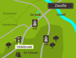 Het Buitencentrum Oldebroek - Plattegrond Oldebroek Zwolle