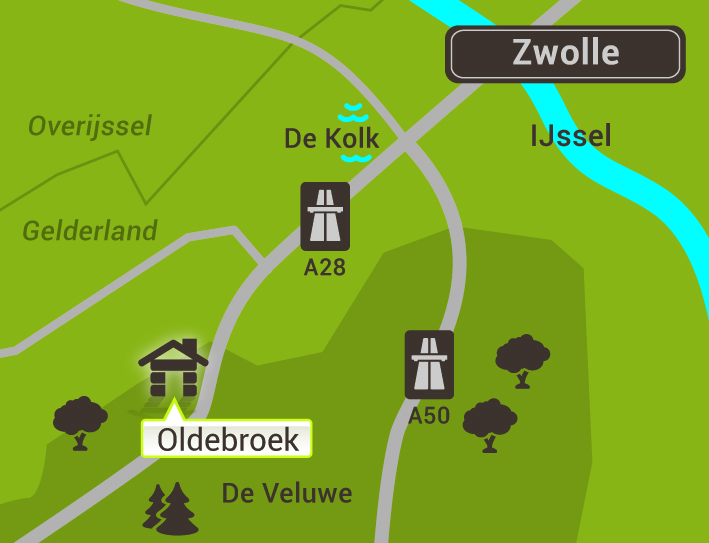 Het Buitencentrum Oldebroek - Plattegrond Oldebroek Zwolle