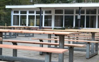 terras groepsaccommodatie