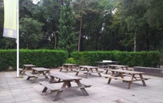 terras groepsaccommodatie